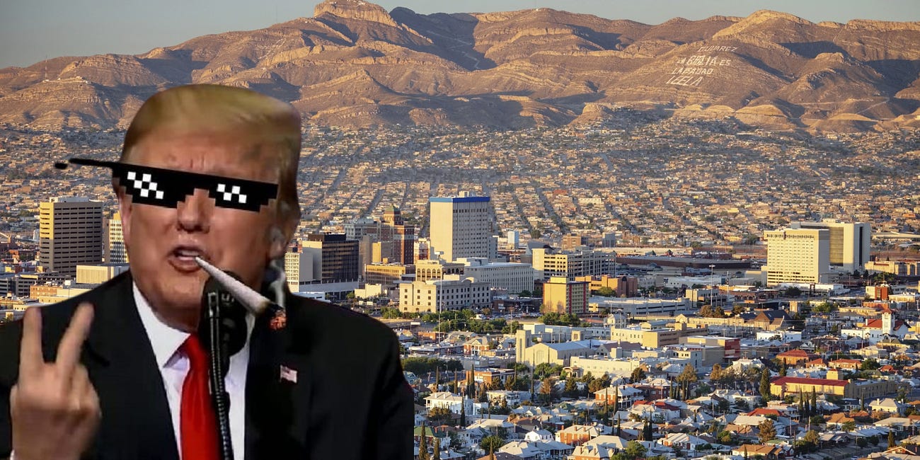 El Paso Demands More Than $500,000 From Trump