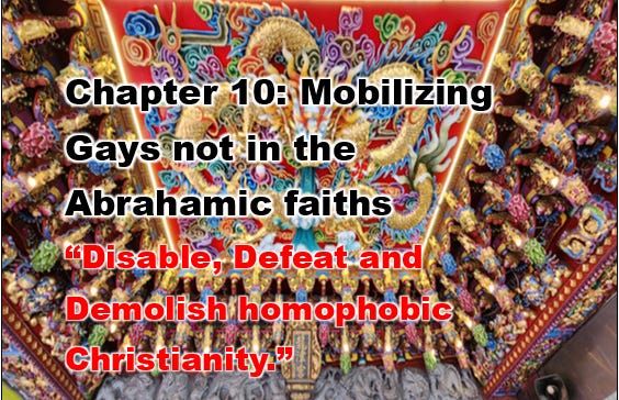 Chapter 10 Mobilizing Gays not in the Abrahamic faiths 