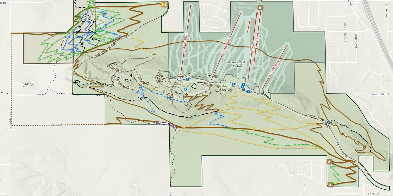 The latest on Rib Mountain State Park - is that it's a long ways off from much happening 