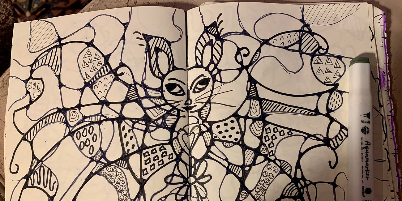 Finding Solace in Creativity: A 100-Day Journey of Art and Self-Expression