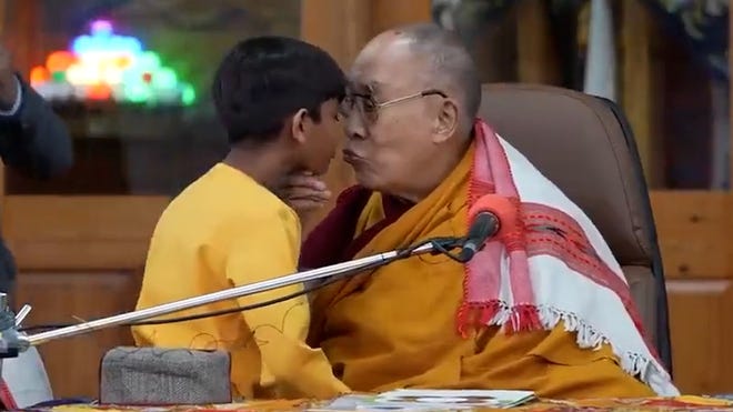 On the Dalai Lama