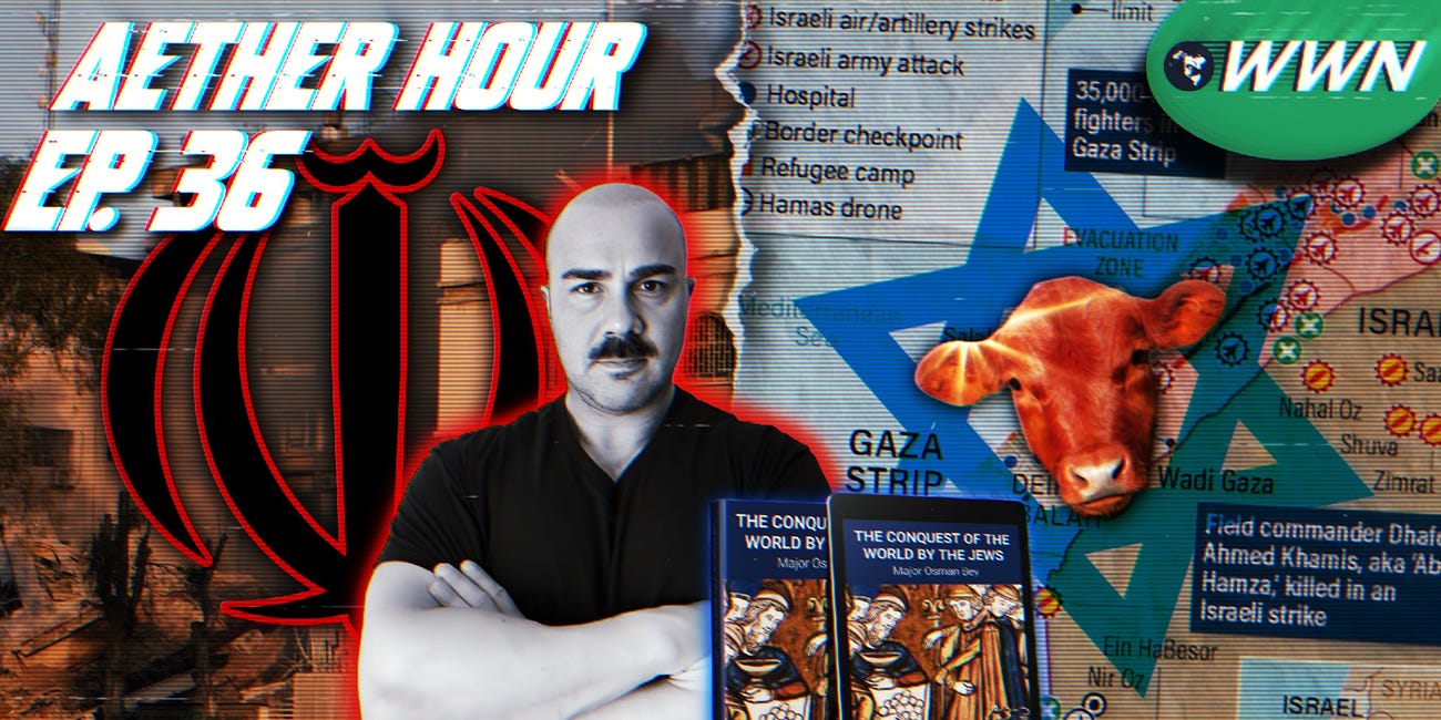 Lucas Gage on Fighting Zionism & the future in Palestine! Aether Hour Ep. 36