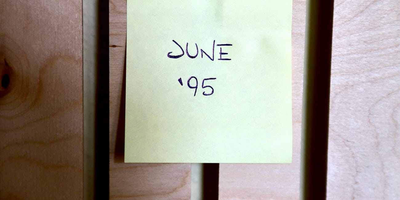 June '95. The agony of the Bosnian enclaves
