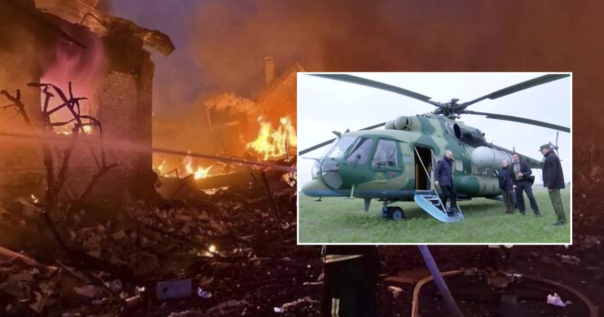 Ukraine Reportedly Tried to Attack Putin’s Helicopter Mid-Flight in Huge Conflict-Altering Incident