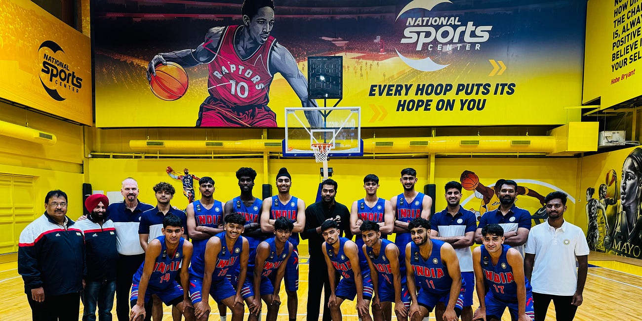 Indian Men's Basketball Team for FIBA U18 Asia Cup 2024 Announced