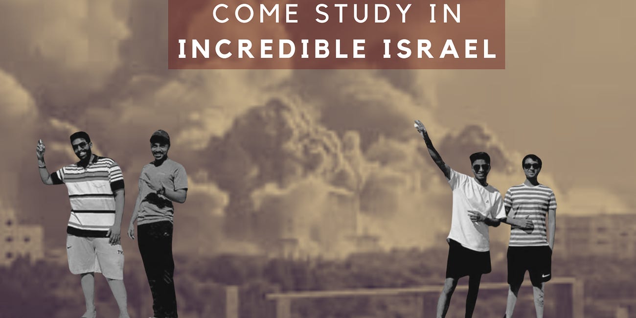 Indian universities are becoming part of the Israeli military industrial complex