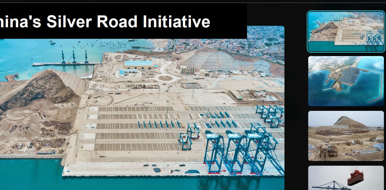 China INVESTS in PERUVIAN Silver Route: While Pentagon Buys $50,000 Trashcan & Fails Trillion-Dollar Audits