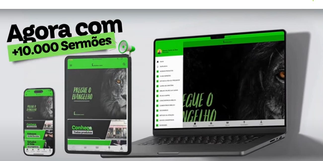 Aplicativo do Pregador | 10.000 Sermões