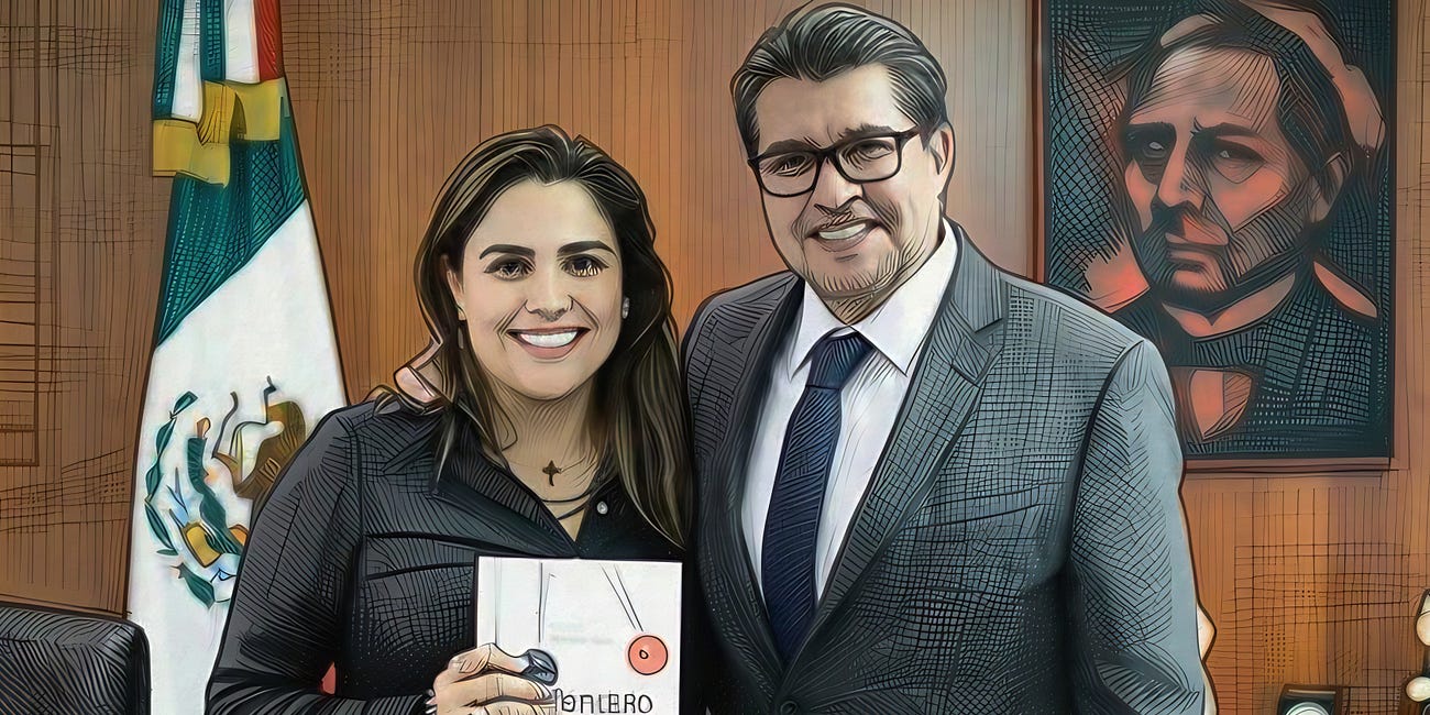 La hija de Ricardo Monreal, "Caty", es funcionaria del Bienestar y gana "apenas" 4 mil pesos menos que Claudia Sheinbaum
