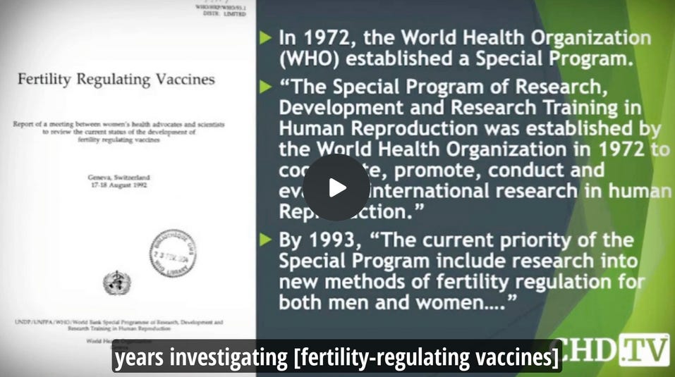 Human Sterilization: Dr. Ngare Unveils WHO’s ‘Evil’ Involvement in Fertility-Regulating Vaccines