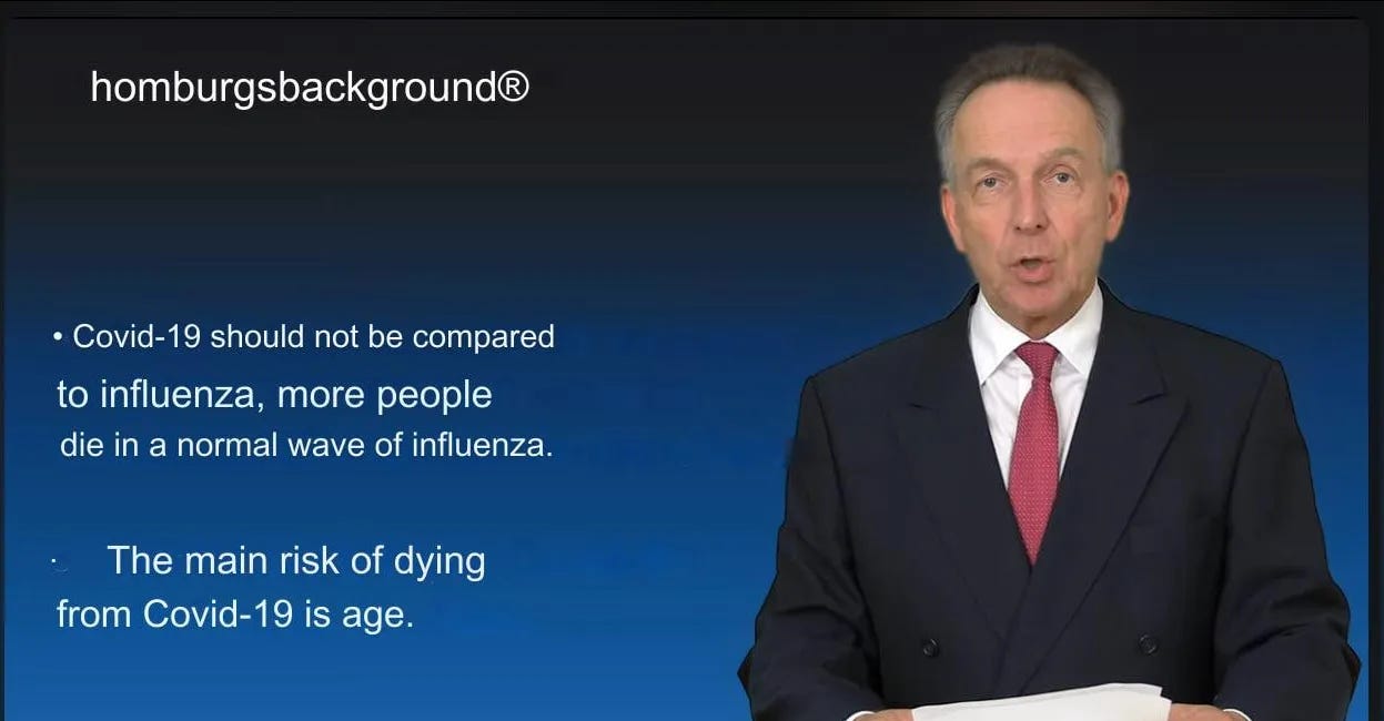 THE RKI-PROTOCOLS - PART 2 : Flu more deadly than "Covid" ( ! ) and the deleted "shock paper" from the German government to scare citizens