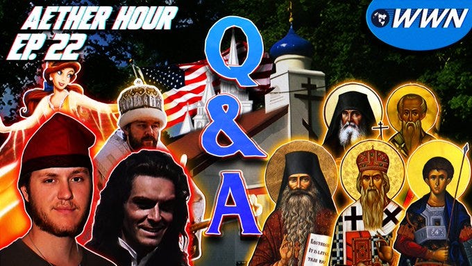 American WWIII Prophecies, Our Favorite Saints, & MORE! Q&A Aether Hour Ep. 22