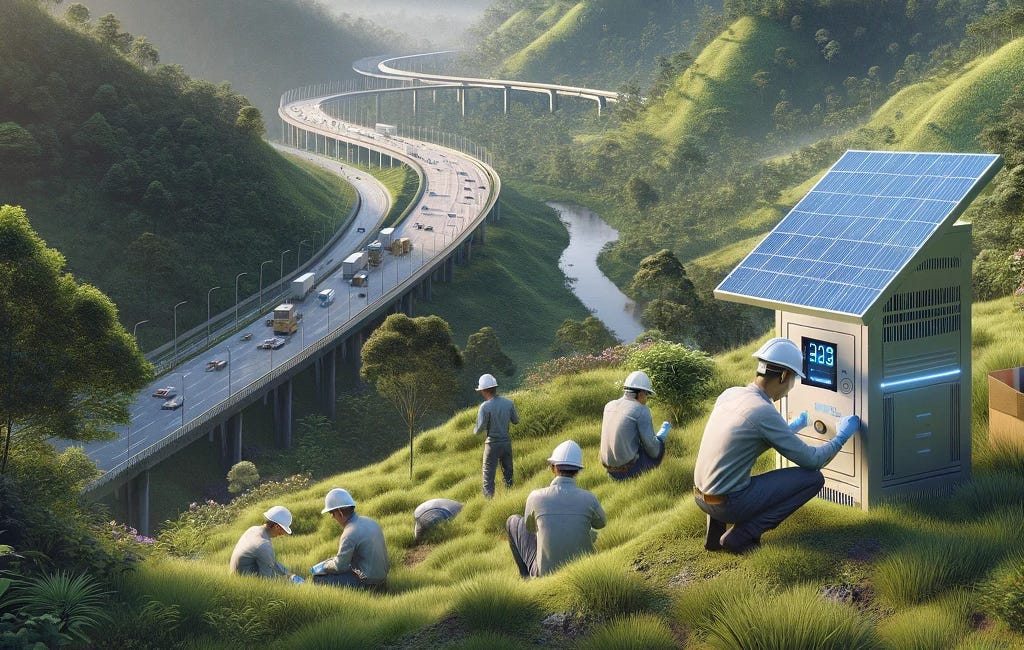 Early Warning System for Slope Failures and Landslides