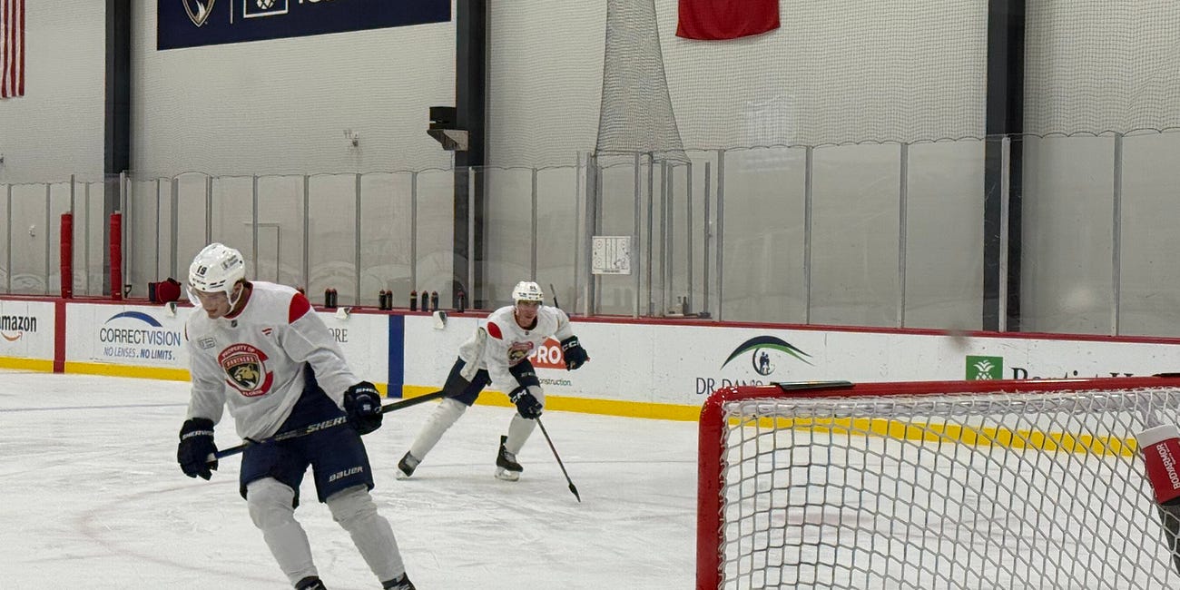 Tkachuk, Nosek Skate; Gadjovich Out vs. Golden Knights for Panthers