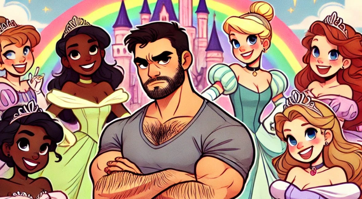 FREE: Manly Men Must Defend America from Princess Movies