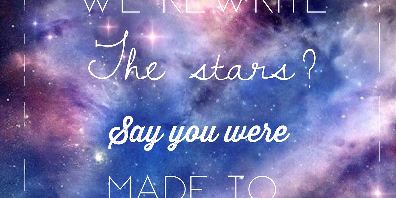 Re-Write The Stars