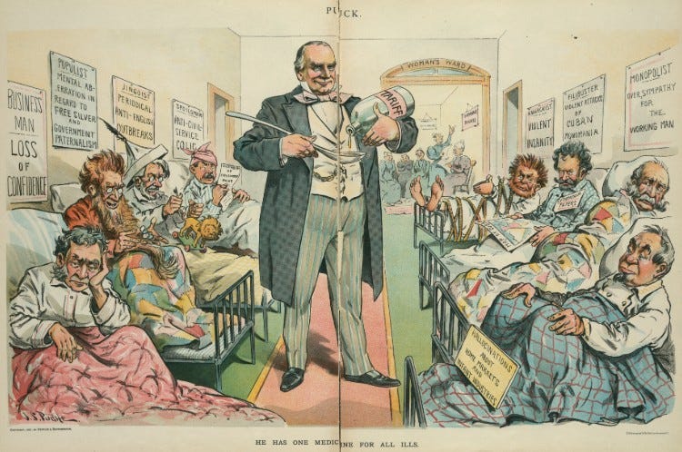 Trump's William McKinley Fetish is a Real Curveball