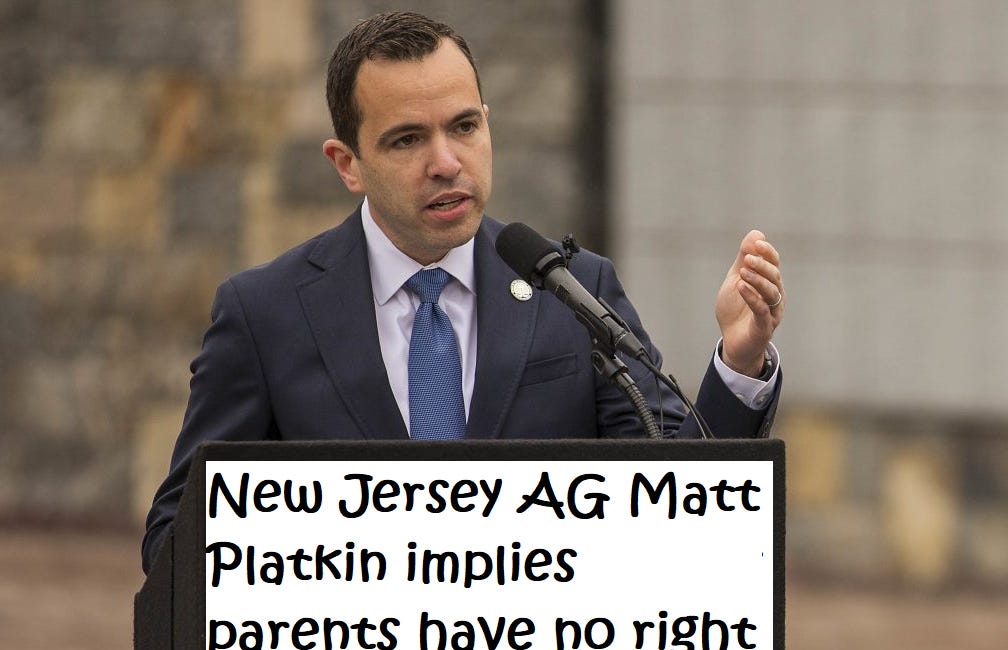 The NJ State AG Attacks BOE and Parental Rights