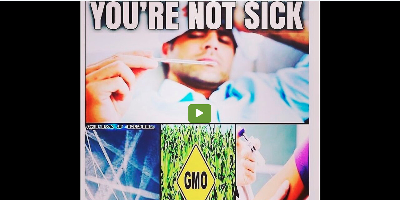 You Are Not Sick. You Are Being POISONED 