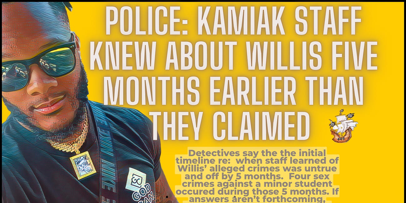 Willis Matter: Who. Knew. What. When?