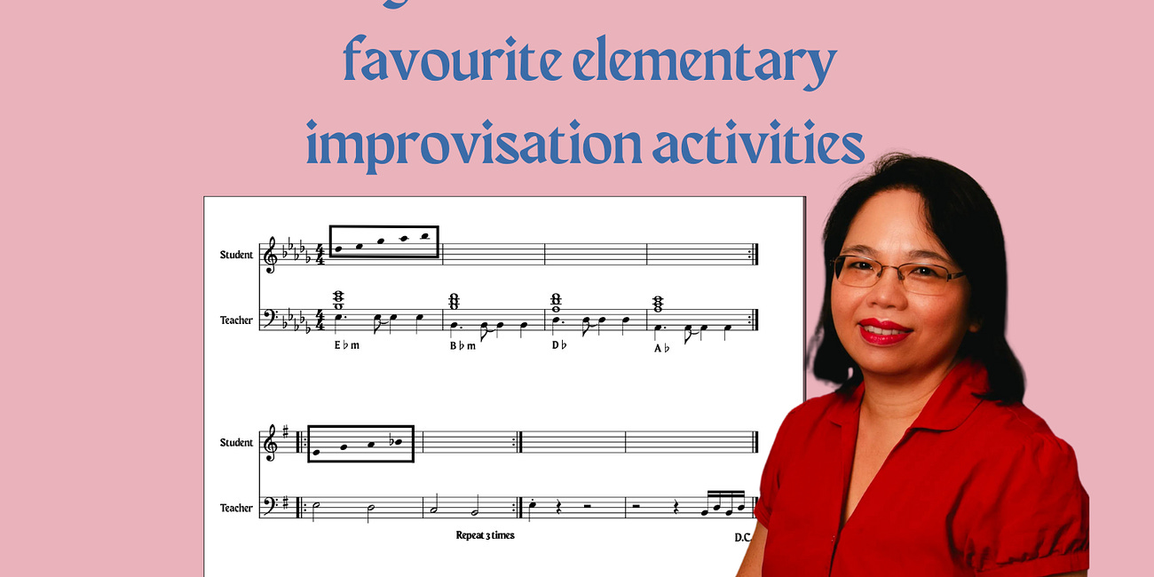 Composer Angeline Bell's favourite improvisation activities