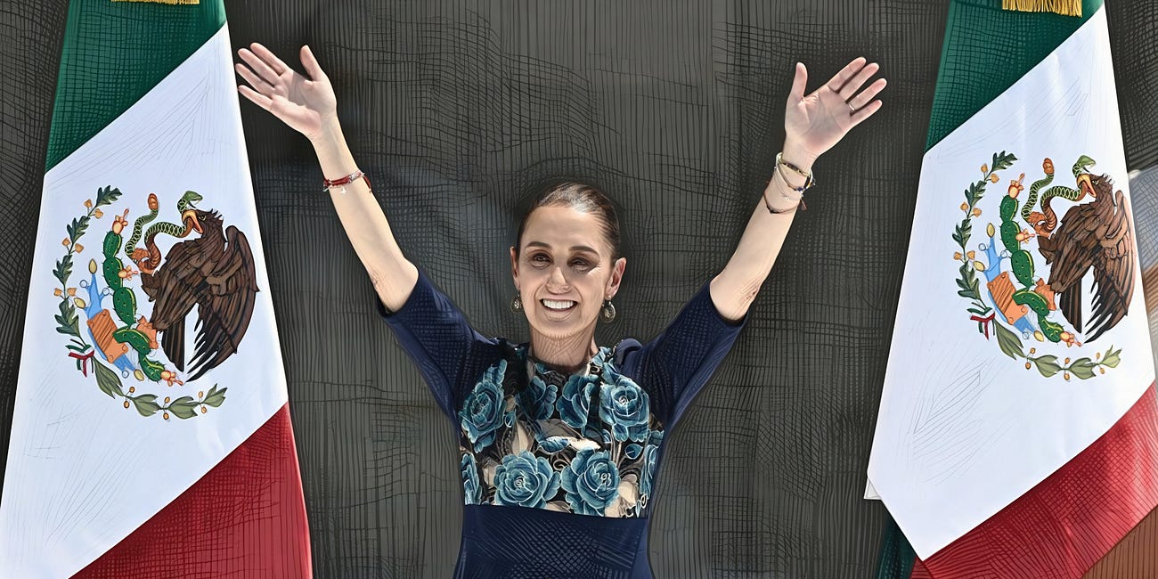 Sheinbaum celebra con una multitud en el Zócalo y anuncia plan de 5 puntos para enfrentar las amenazas arancelarias de Trump