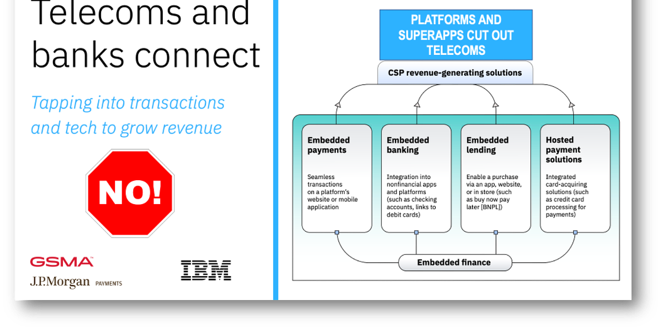 Banks must "follow the money" and partner with digital platforms and superapps, not telecoms