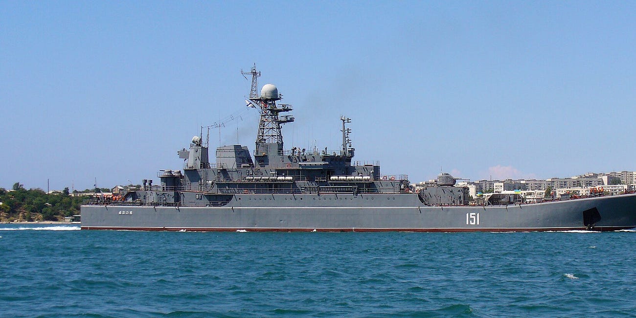 What's Left of the Russian Black Sea Fleet Is On the Move