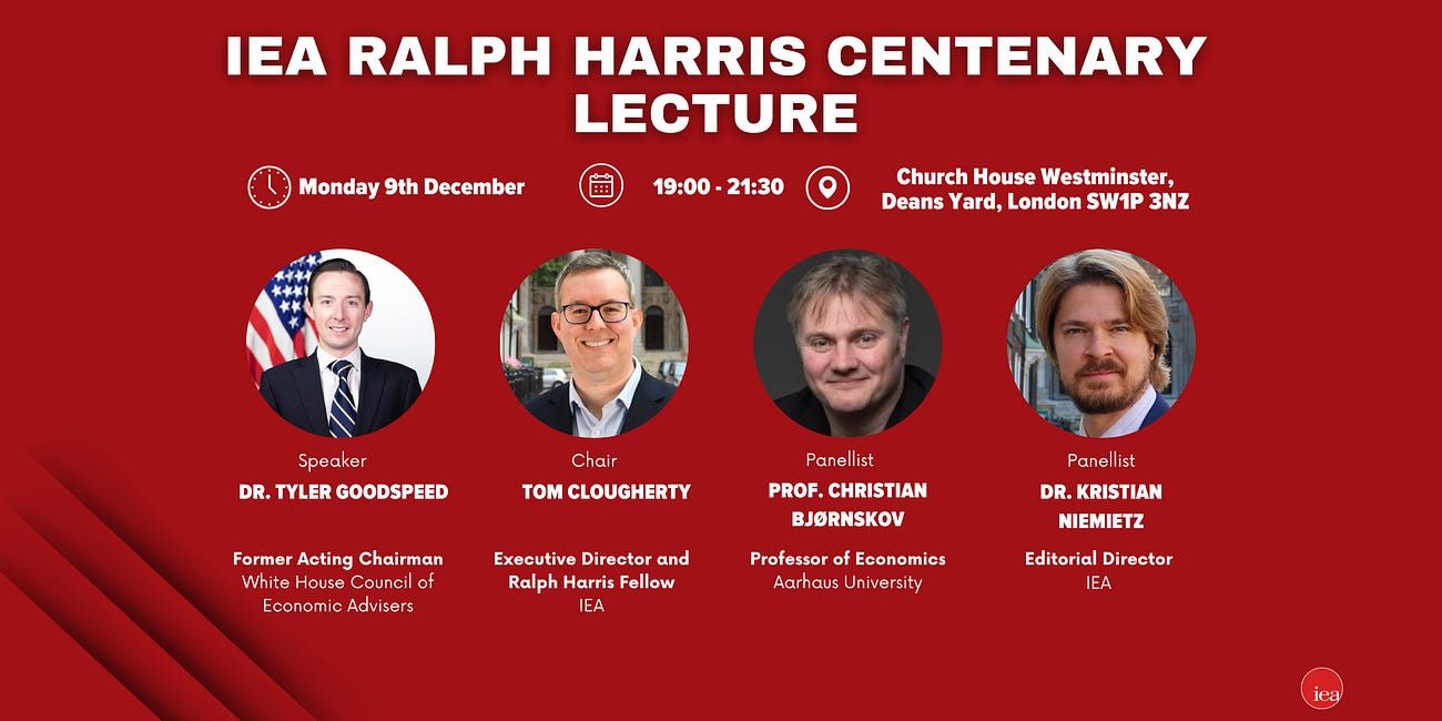 The Ralph Harris Centenary Lecture