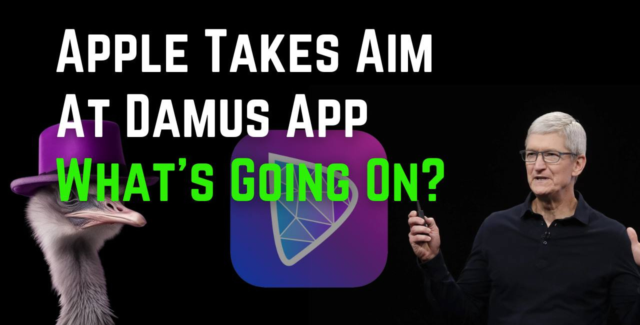 Apple Takes Aim At DAMUS App, What's Going On?