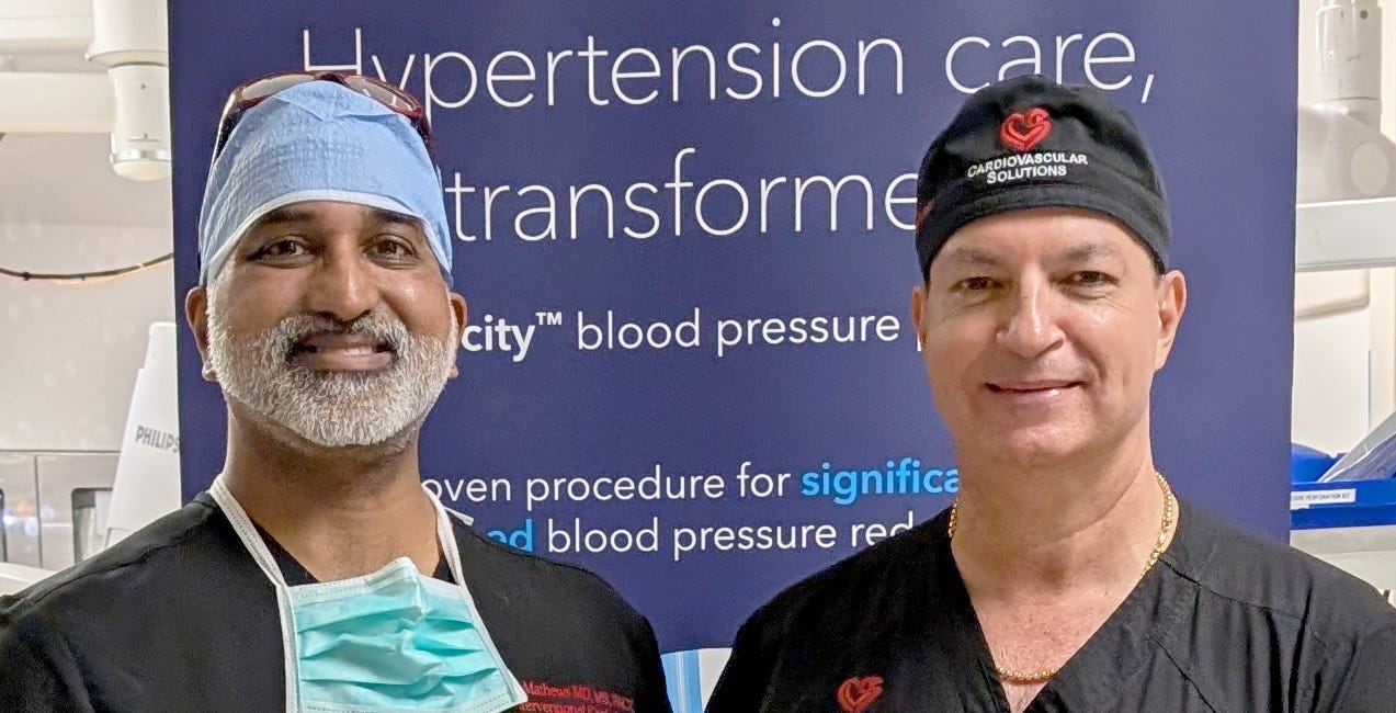 Manatee Memorial Hospital Becomes First in Southwest Florida to Offer Innovative Renal Denervation Procedure to Treat High Blood Pressure