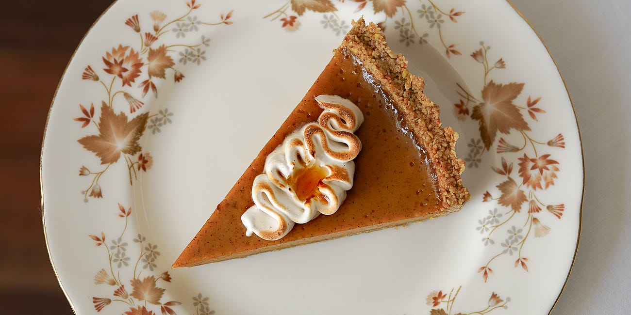 Pumpkin pie for people who hate pumpkin pie 
