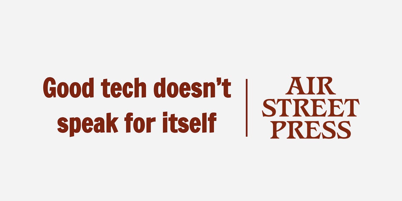 Good technology doesn’t speak for itself