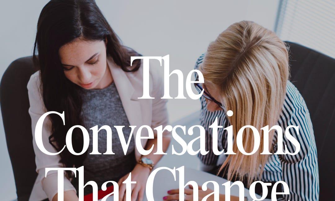 How One Conversation Changed The Trajectory Of My Career