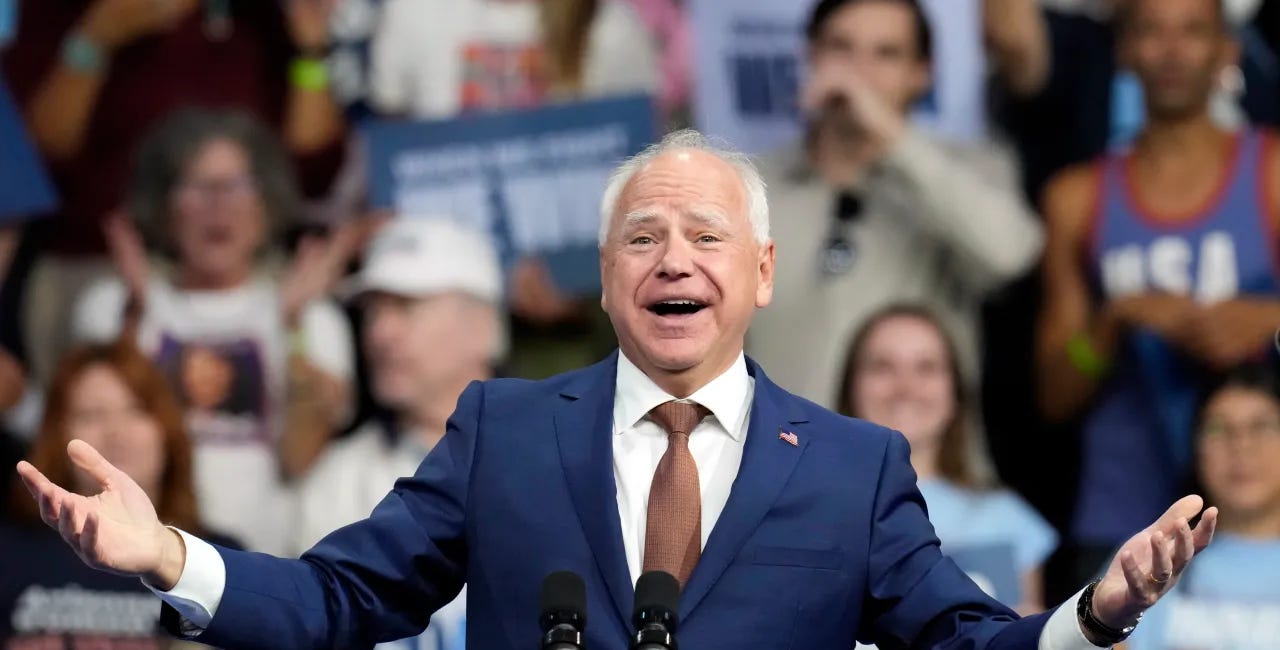 The Transformational Tim Walz