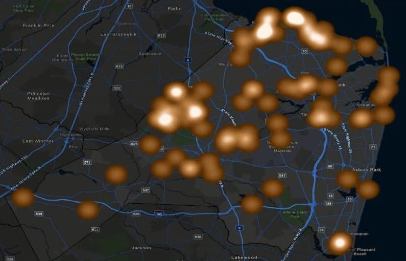 US Senators Request Immediate Briefing Regarding Recent Drone "Incursions" In The US, Kirby: No Evidence They Are A National Security Threat, Map Of Sightings Released By Local Sheriff's Office
