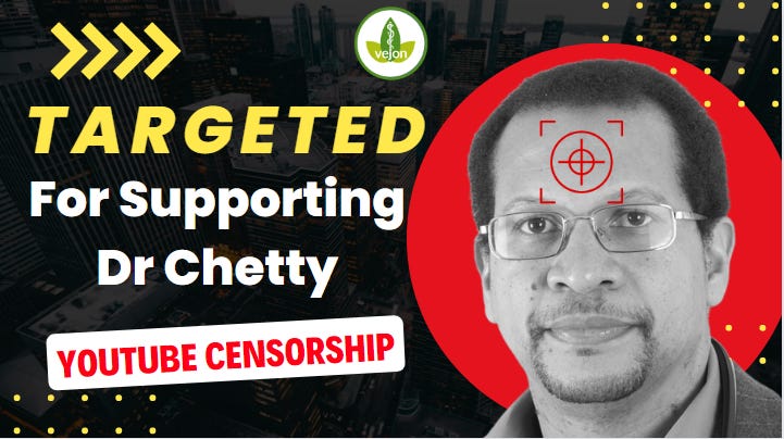 Targeted for supporting Dr Chetty!