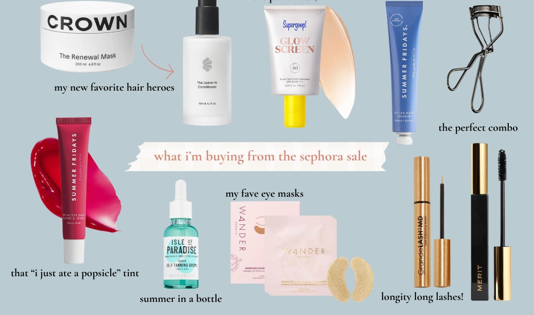 9 things i'm buying at the sephora sale