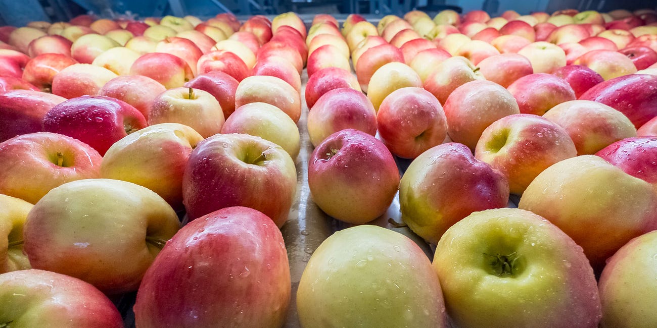 Einfach ein Apfel? Der unbekannte Weg vom Obstbauern zum Konsumenten