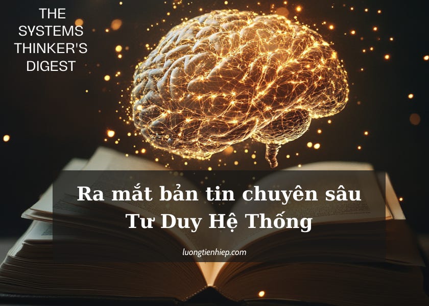 The Systems Thinker's Digest: Ra Mắt Bản tin phân tích chuyên sâu định kỳ về Tư Duy Hệ Thống Ứng Dụng 