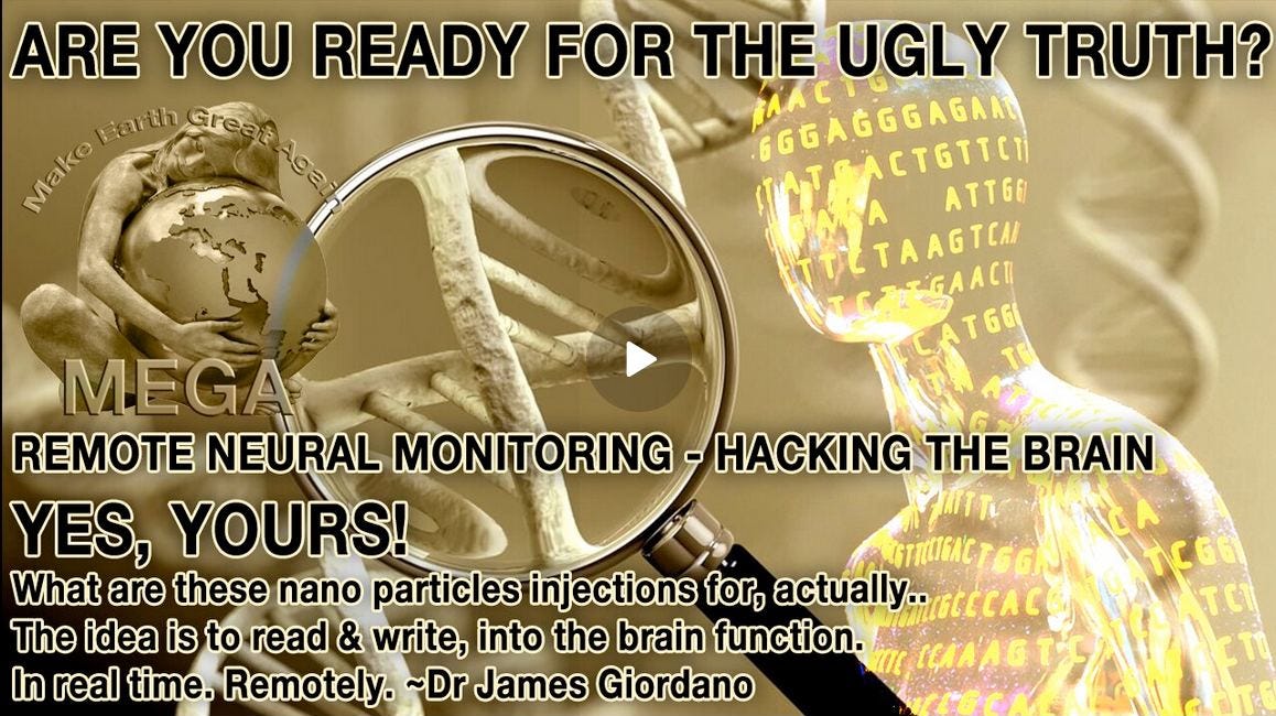 The Remote Neural Hacking of your brain is possible TODAY. Thanks to our fantastic DEEP STATE.