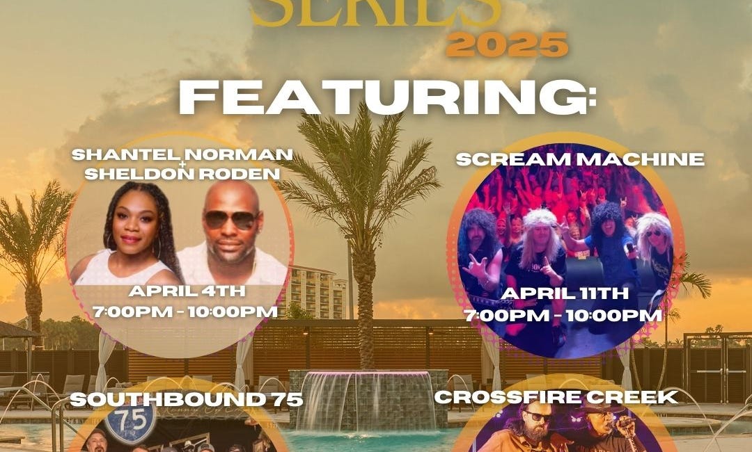 Palmetto Marriott Resort & Spa Announces That April Sunset Music Series Is Now FREE