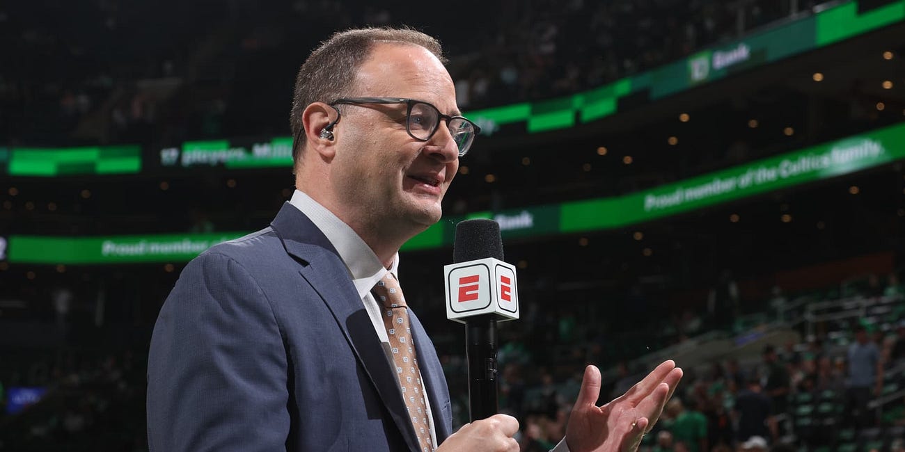 Breaking news! Former ESPN star reporter 'Woj' reveals he has low-risk prostate cancer