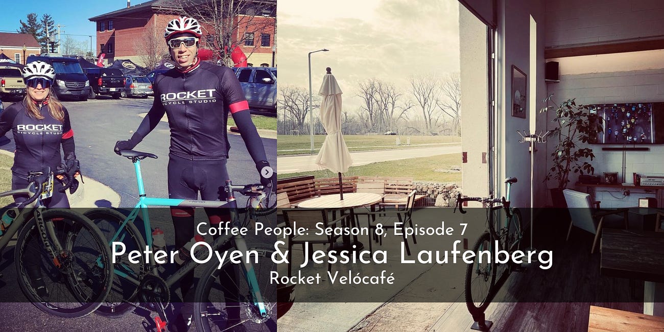Coffee People: Peter Oyen & Jessica Laufenberg, Rocket Velócafé