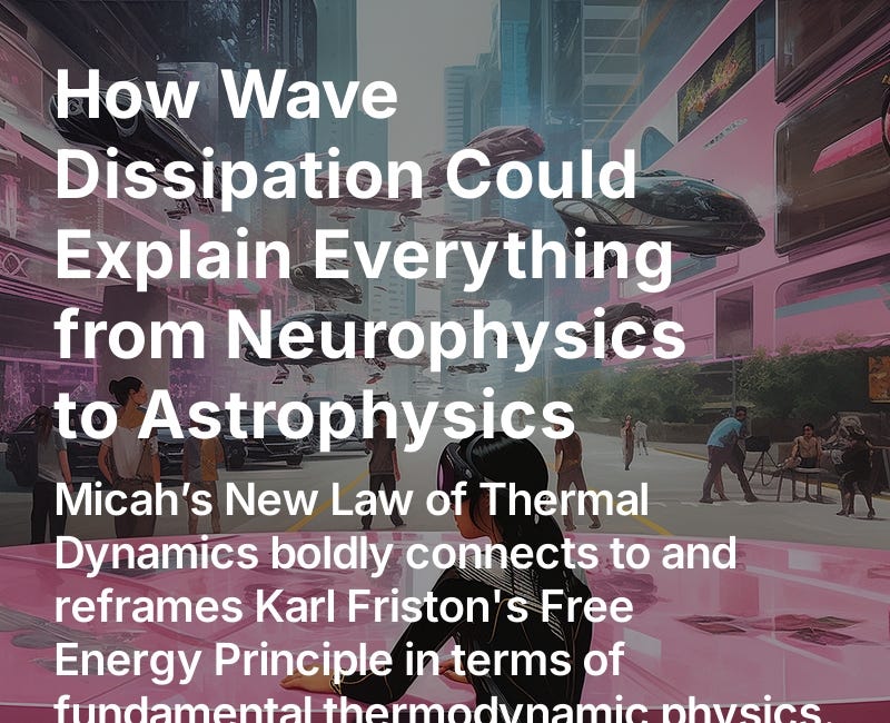 How Wave Dissipation Could Explain Everything from Neurophysics to Astrophysics