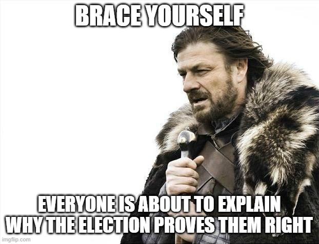 Elections are not about neoliberalism
