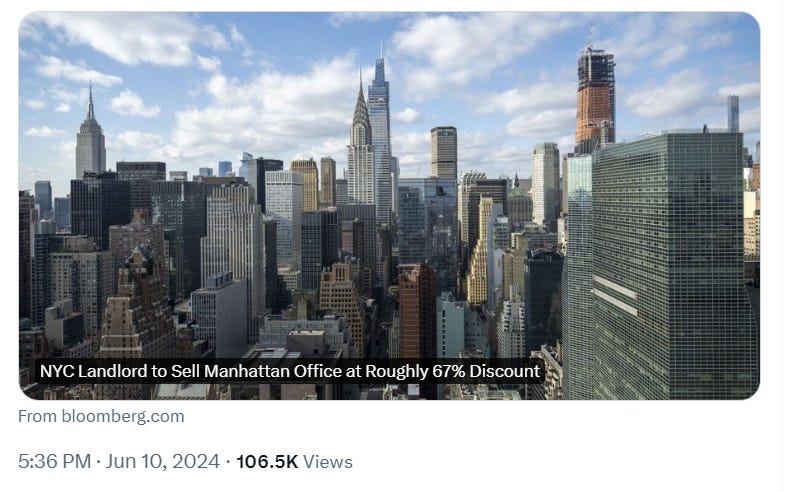 A NYC office building at 321 W. 44th St. is set to be sold for less than $50 million. 67% Off What it sold for a few years ago.