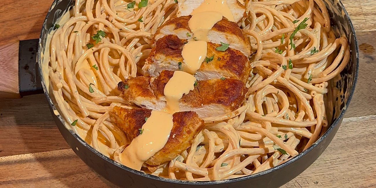 Buffalo Alfredo Pasta: A High-Protein, Guilt-Free Comfort Food