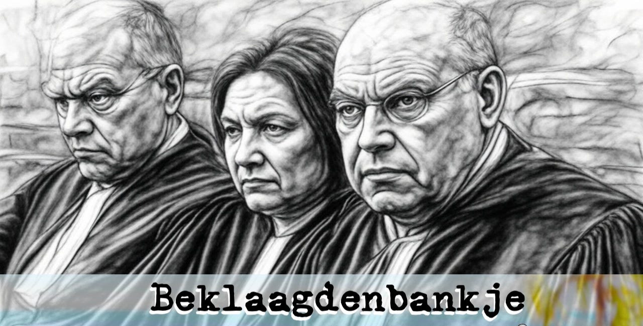 De rechtspraak in het beklaagdenbankje