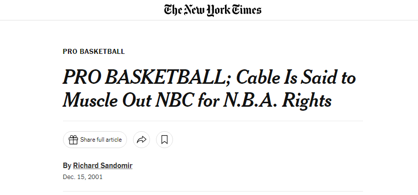 Ronda: Actualización de las negociaciones de TV + La investigación sobre apuestas que se le olvidó a la NBA